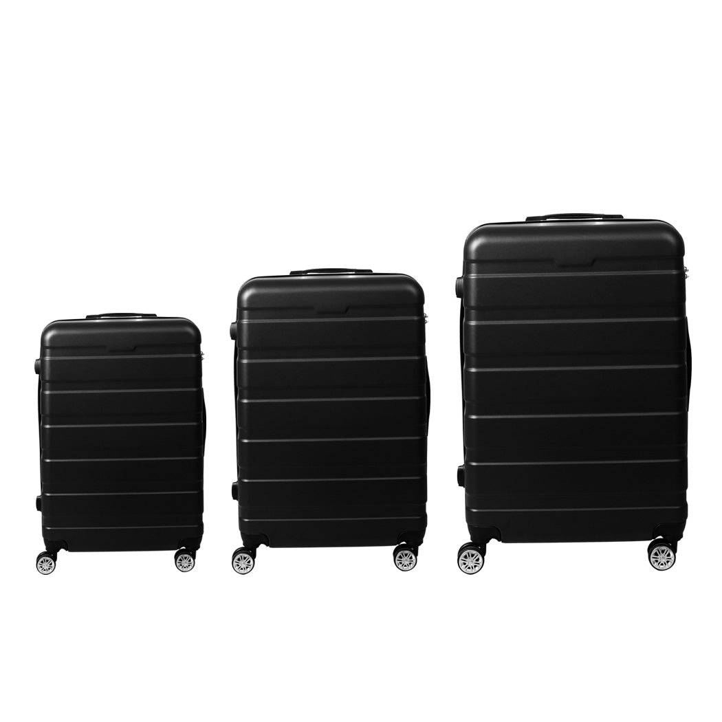 Black black 33x22x55cm, rear view