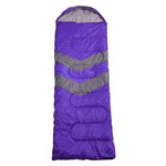 Single Sleeping Bag Bags Outdoor Purple