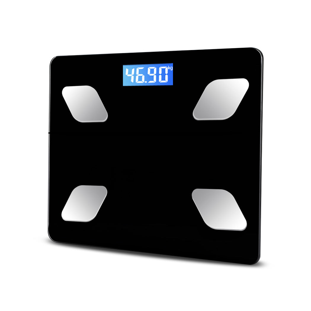 Bluetooth Body Fat Scale BMI Black
