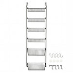 Over Door Pantry Organiser 6 Tier Metal Rack | HomeAndLiving