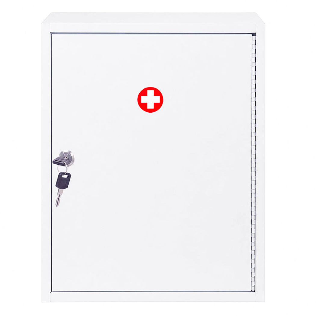 Medicine Storage Lockable Cabinet 39x32.5x14cm