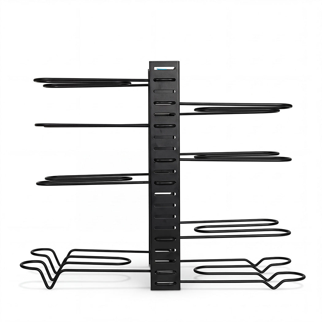 8 Tier Pot Rack Organiser Pan Holder | HomeAndLiving - 3