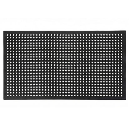 Anti Fatigue Mat Non Slip Black 150x90cm
