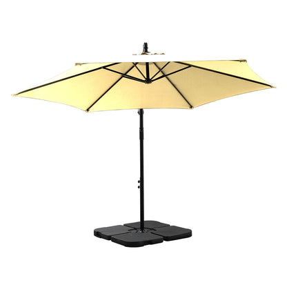 3M Outdoor Umbrella Cantilever Grey