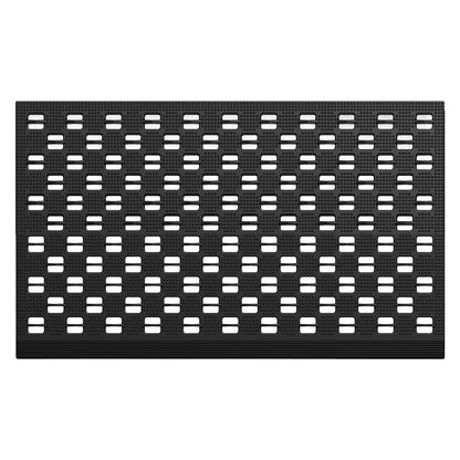 Front Door Mat Black TPE 75x43cm