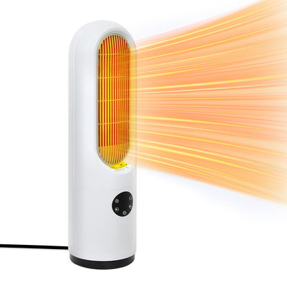 Elegant Portable Electric Heater Fan 1200W Home Office  Sleek Modern