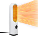 Elegant Portable Electric Heater Fan 1200W Home Office  Sleek Modern