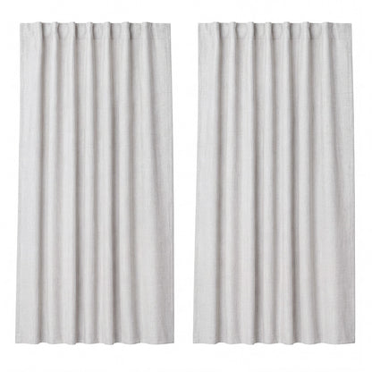 Marlow 2 Panels Blackout Curtains Linen Look Curtain Draperies Window Bedroom