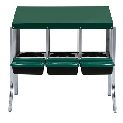Chicken Coop Green Hutch 80x52x78.5cm