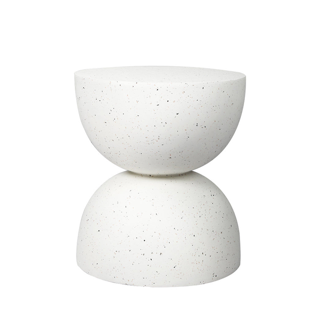 Ergonomic Side Table Terrazzo Coffee Tables Beige  High Back Support