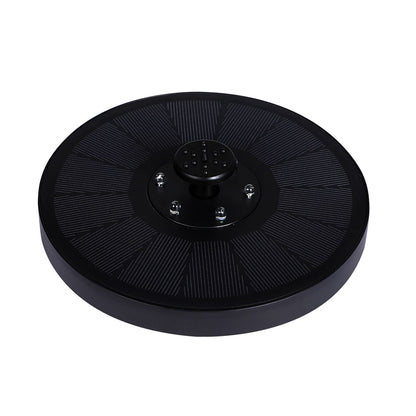 Solar Powered Water Fountain Power Floating