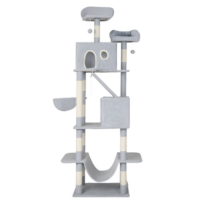 Cat Tree Scratching Post Tower 50x60x206cm