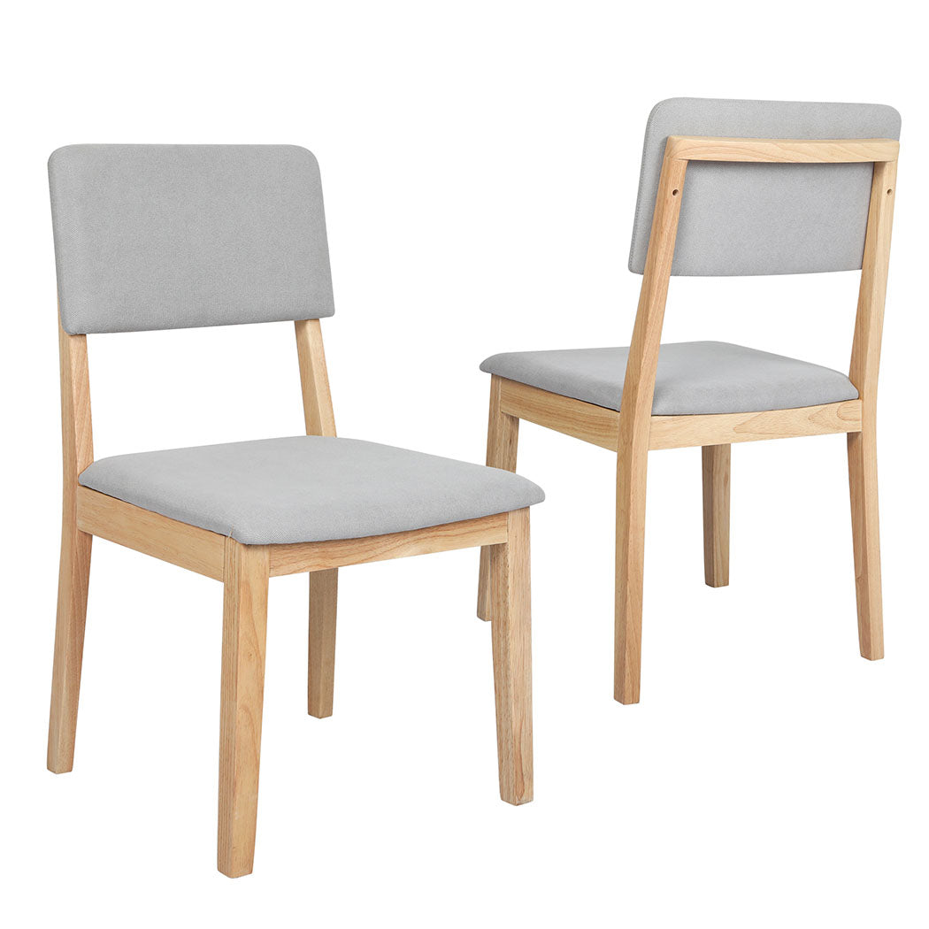 Modern Dining Chairs 6 Upholstered Kitchen Chair  Foldable Function