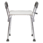Adjustable Shower Chair Bath Seat Arms | HomeAndLiving