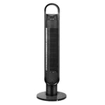 Portable Bladeless Tower Fan Black