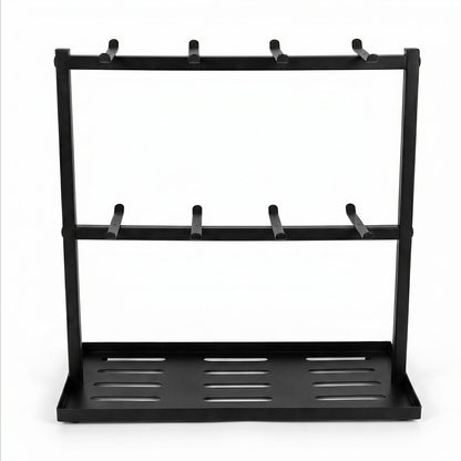 Levede Mug Rack 2 Tier 16 Hook Metal Coffee Cup Holder Stand Organizer Kitchen