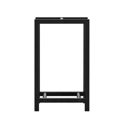Levede Firewood Rack Metal Outdoor Storage Log Holder Fireplace 30 x 22 x 59cm
