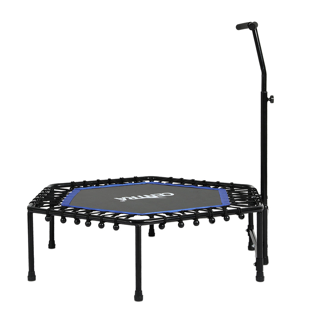 Mini Trampoline Rebounder Black 122x122x132cm