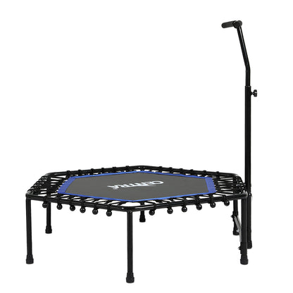 Mini Trampoline Rebounder Black 122x122x132cm