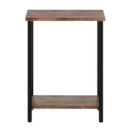2-Tier Industrial Side Table Nightstand | HomeAndLiving