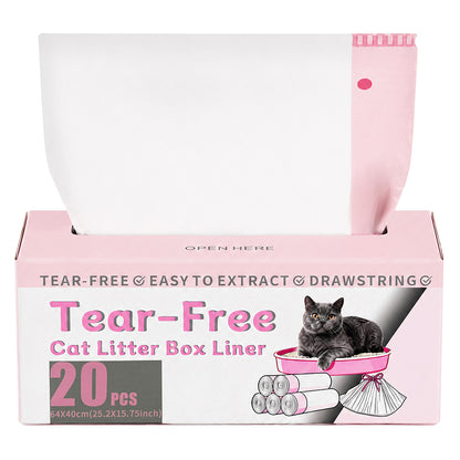 Cat Litter Bags Drawstring Large 64x40cm