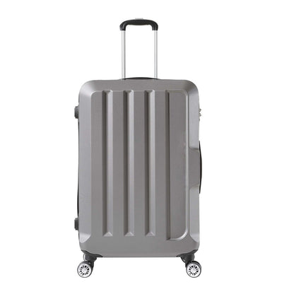 24" Travel Luggage Lightweight Dark Grey 24 inch