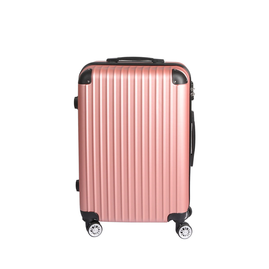 Rose Gold 24 Luggage Suitcase 39x23x63cm