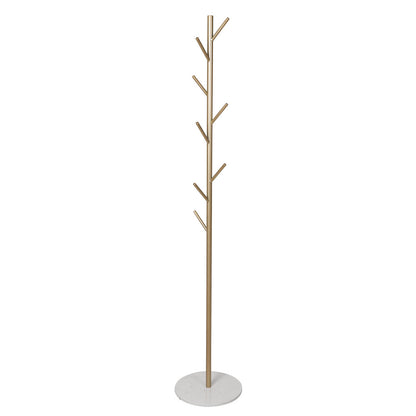 Coat Rack Hat Clothes Stand Hanger Gold