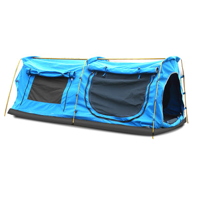 King Single Swag Camping Swags Blue
