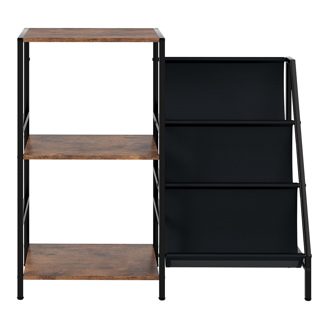 Vinyl Record Stand 3 Tier 84x30x74cm