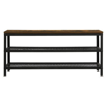 Shoe Rack Bench Brown 73x30x45cm