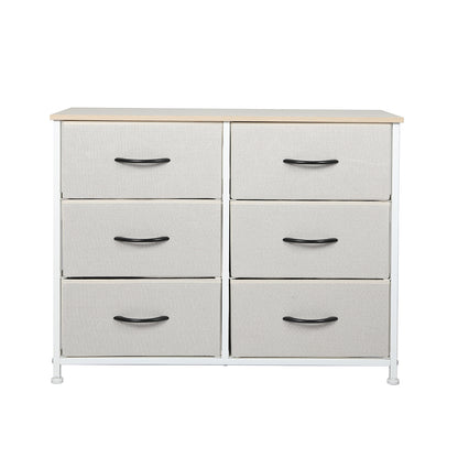 Beige Storage Cabinet Tower 80x30x63cm