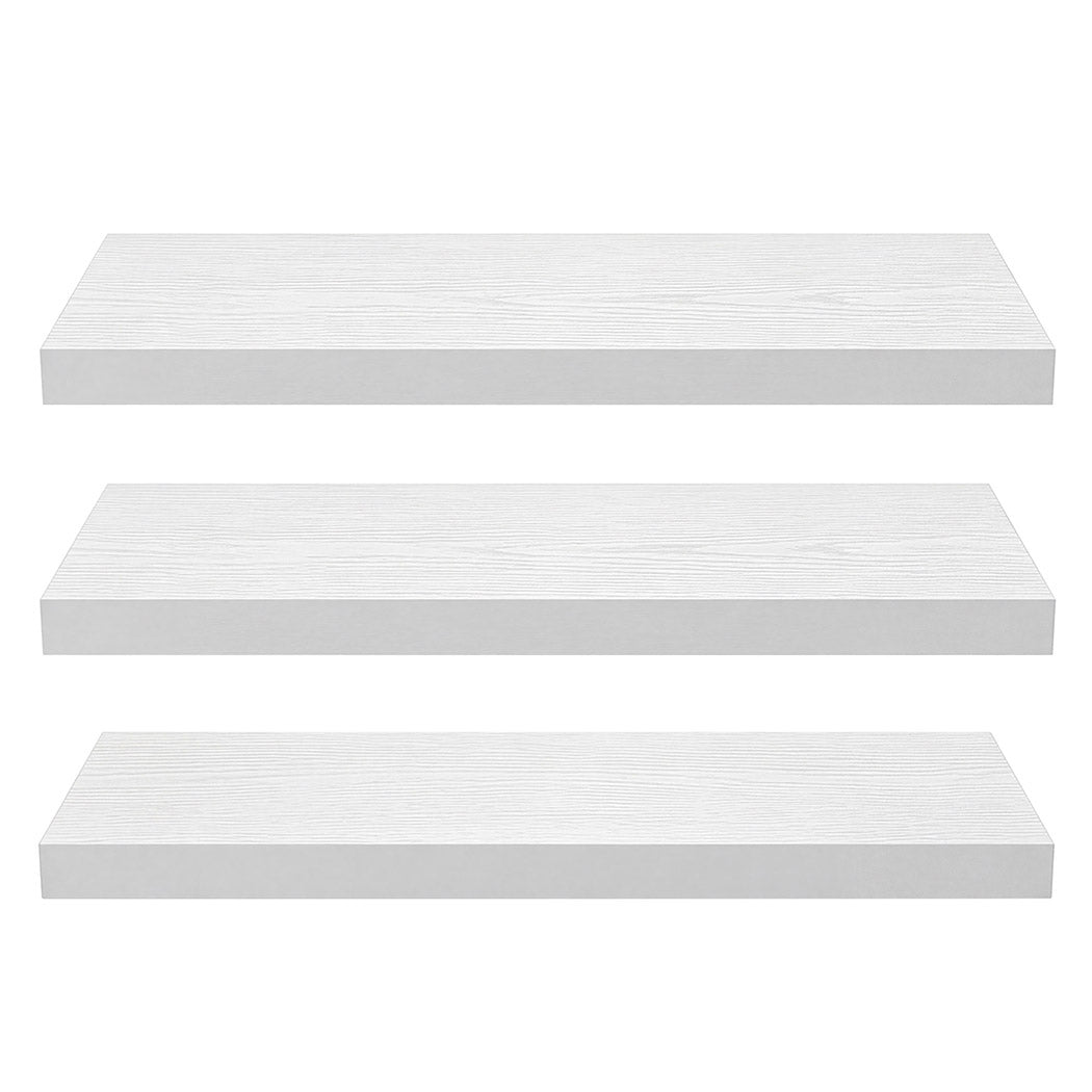 Floating Wall Shelves Set 3 MDF Display | HomeAndLiving