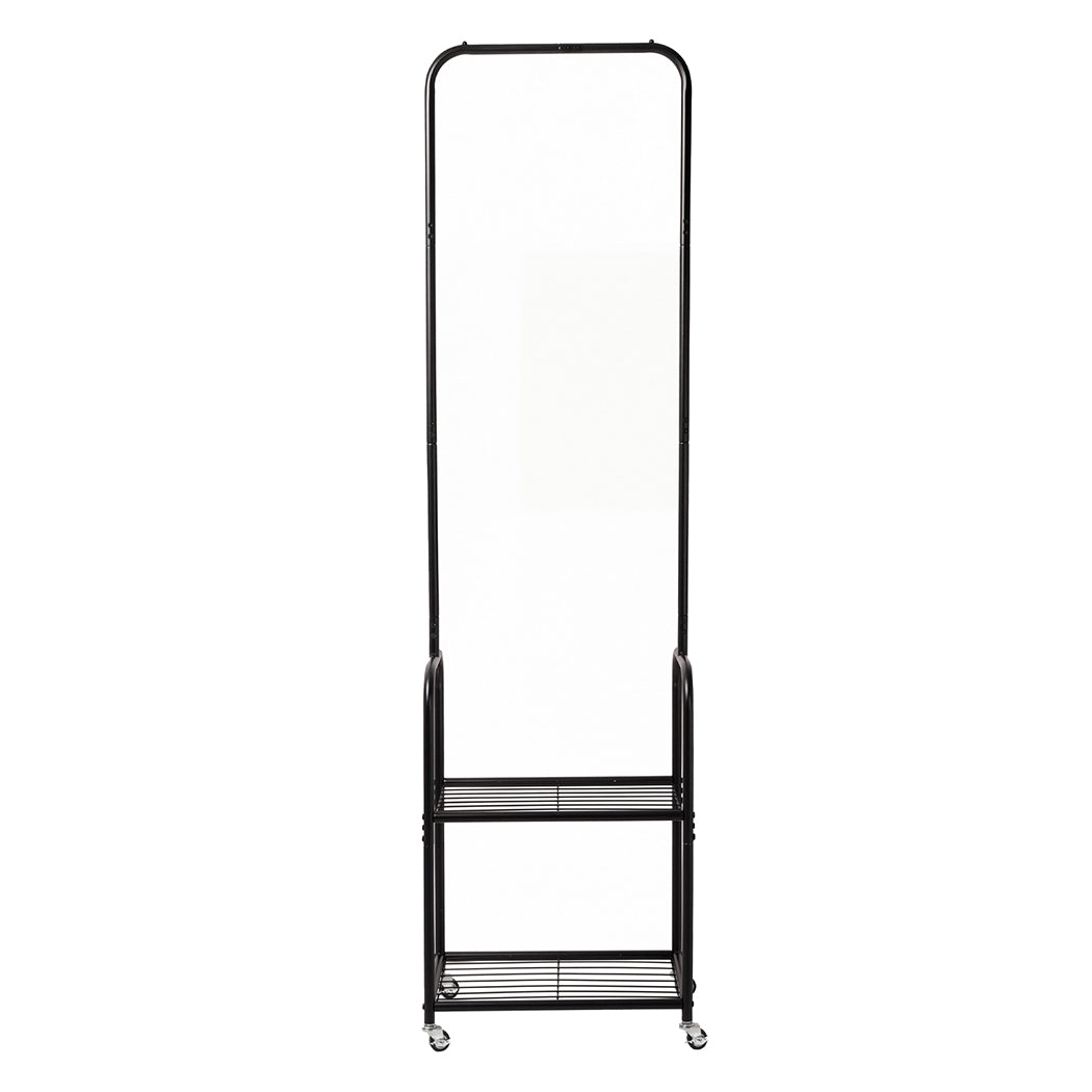 Heavy Duty Garment Rack 2 Shelf 52x40x179cm