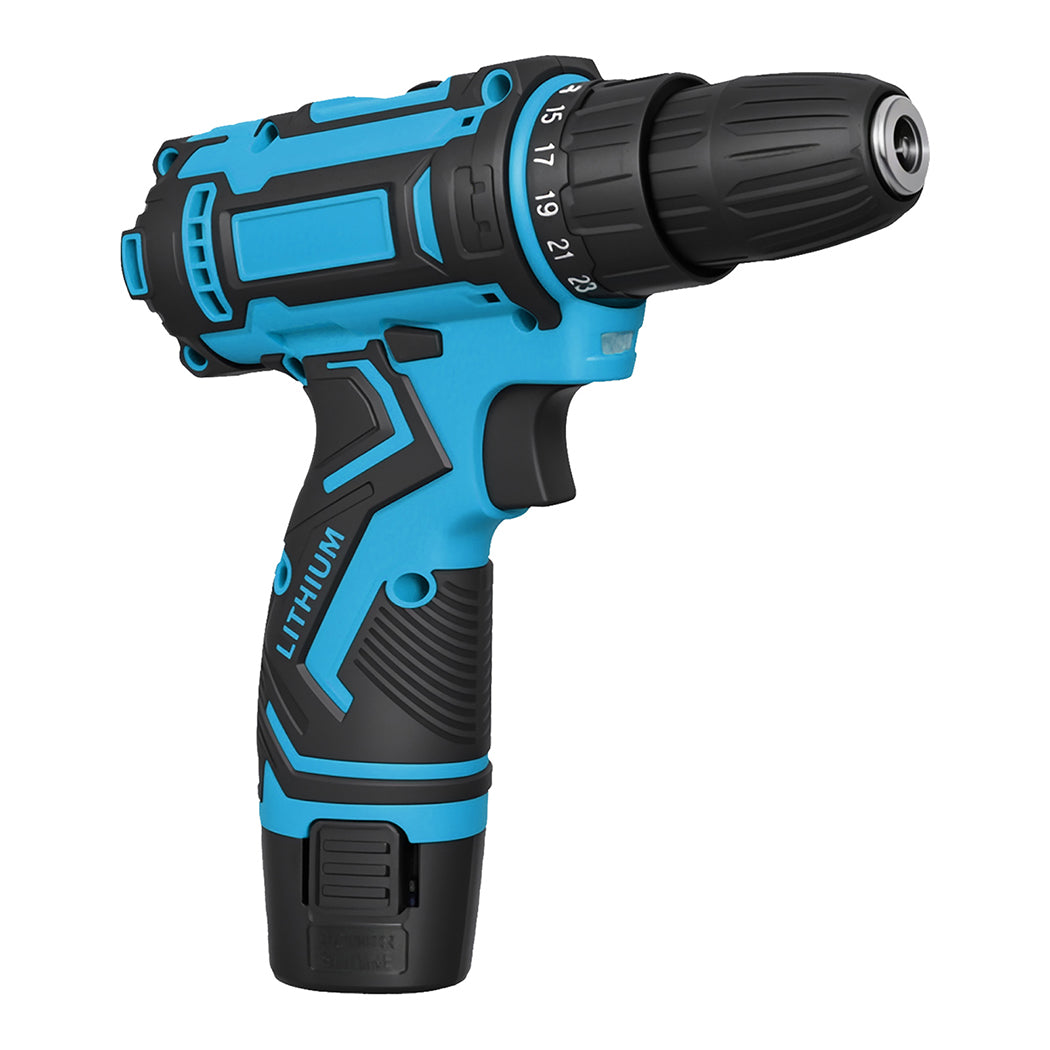 Cordless Drill 12V High Torque Kit 19x6x20cm