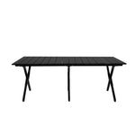 Versatile Folding Camping Table Portable Black  Scandi Inspired