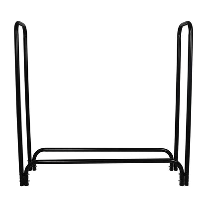 Firewood Rack Steel Holder 123x33x126cm