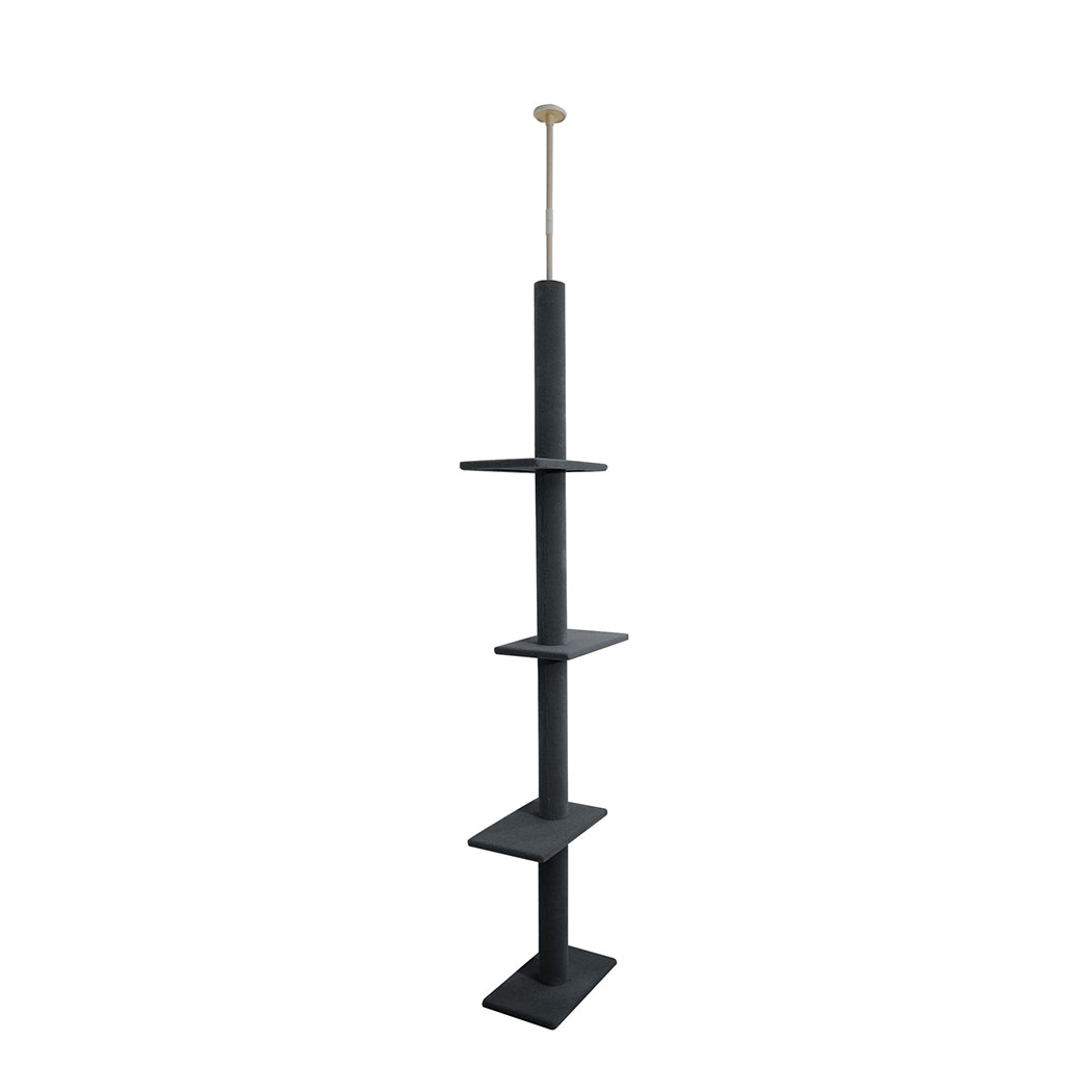 Cat Tree Tower Scratching Post Grey
