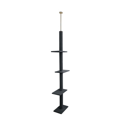Cat Tree Tower Scratching Post Grey