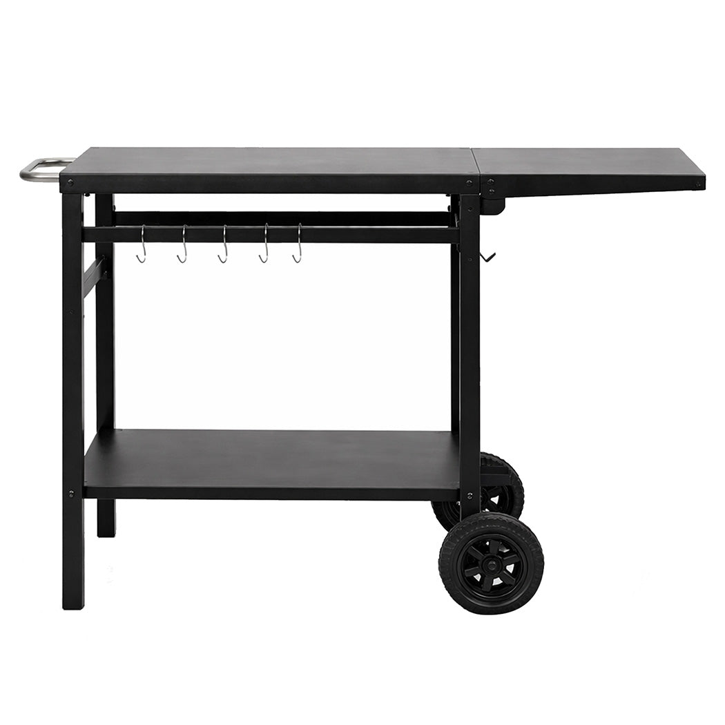 Outdoor Kitchen Cart Foldable BBQ Prep Table | HomeAndLiving