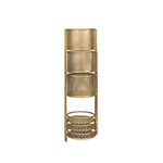6 Tier Plant Stand Swivel Outdoor Gold