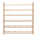 Bamboo Shoe Rack Storage Wooden 90cm