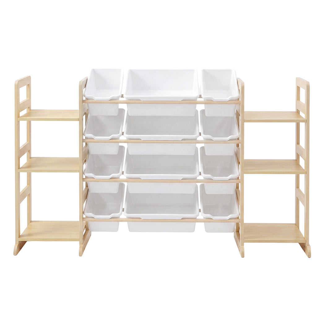 Kids Toy Storage Rack 12 Bins 6 Shelves | HomeAndLiving
