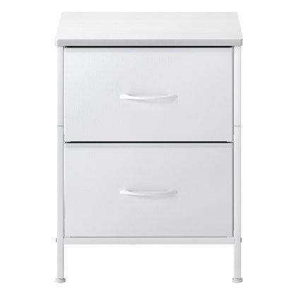 Versatile Bedside Table Storage Nightstand Bedroom Storage  Sleek