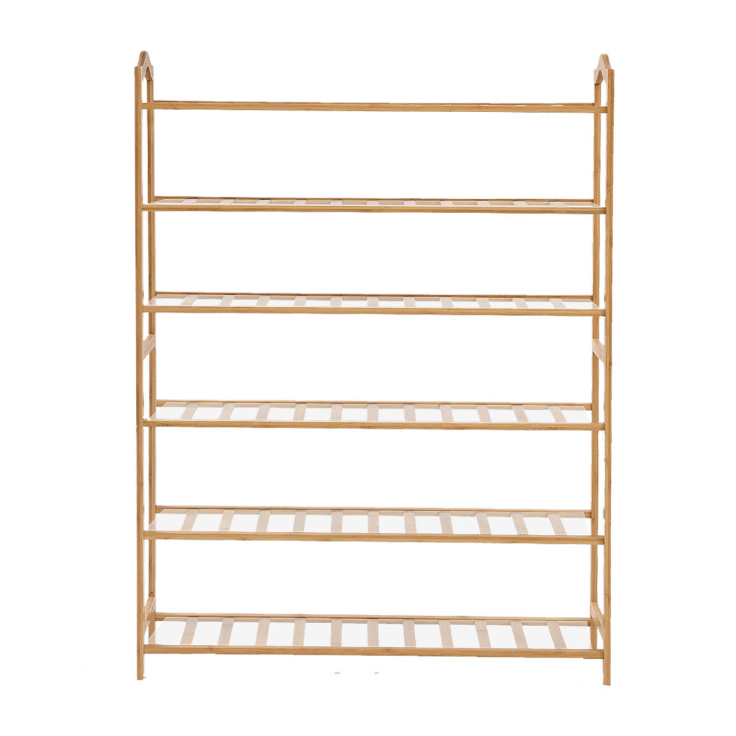 Stylish Bamboo Shoe Rack Storage Wooden