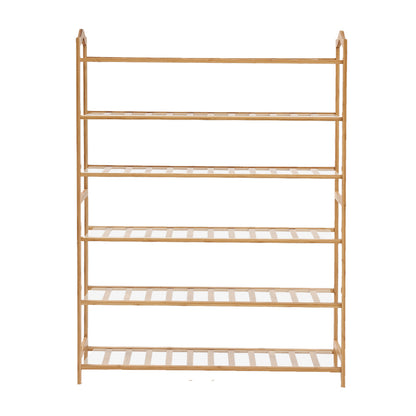 Stylish Bamboo Shoe Rack Storage Wooden