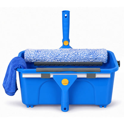 Window Cleaning Kit With Extendable Pole 42x23x18.5cm