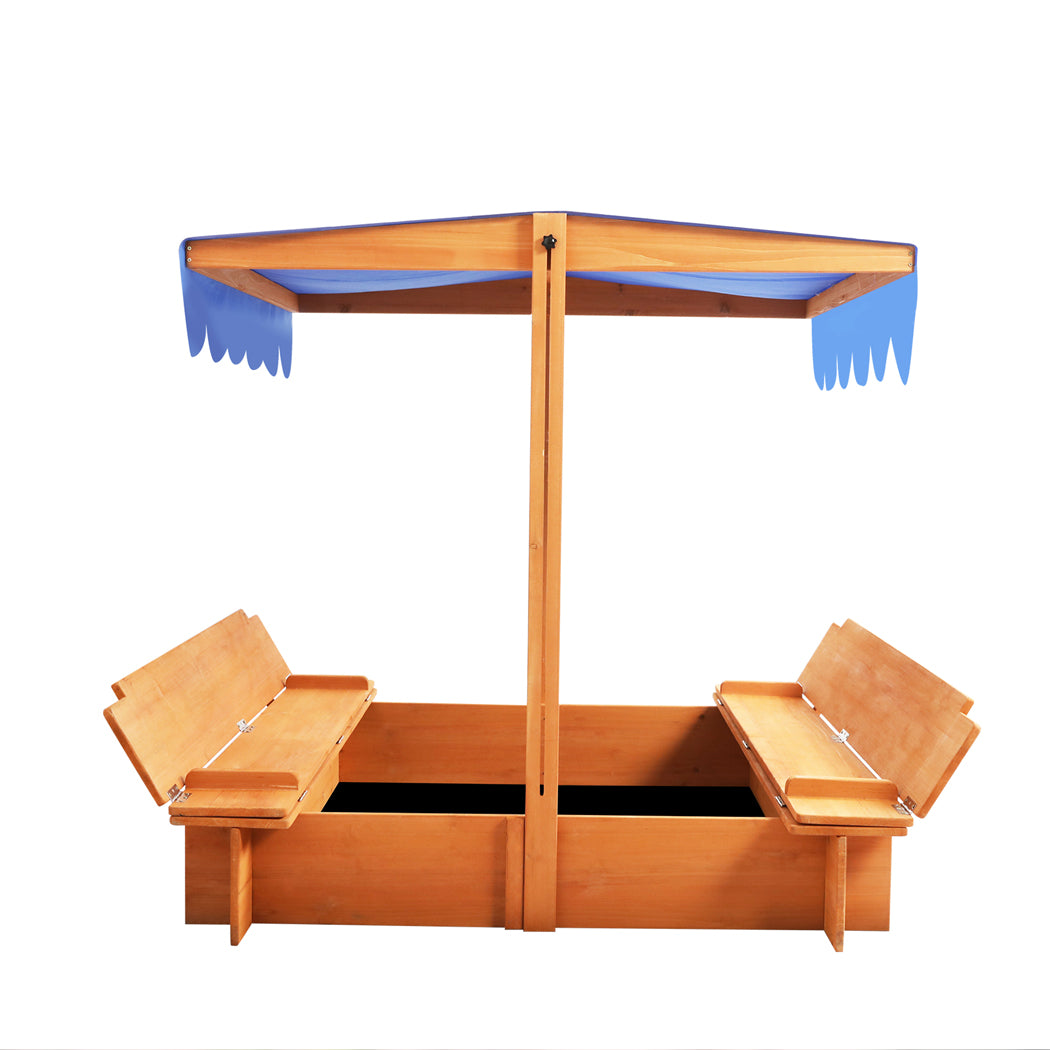 Wooden Sandbox Large 112x112x112cm