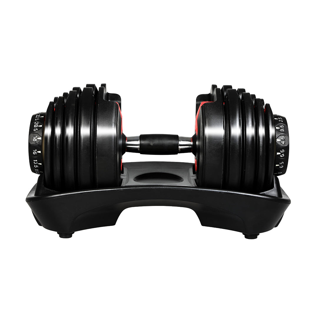 Adjustable Dumbbell Set 24kg 45x23x21cm