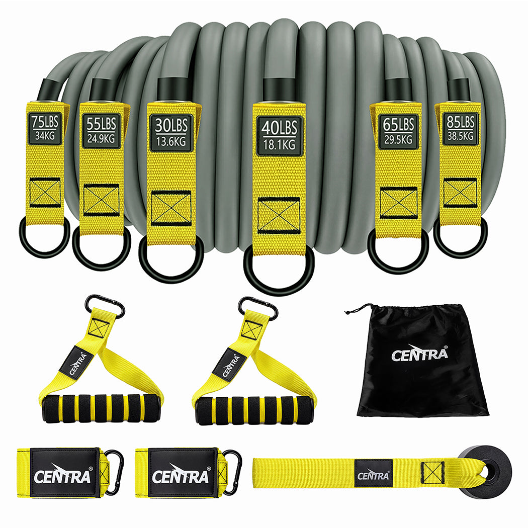 Resistance Bands Set 350LB 12 Piece | HomeAndLiving - 3